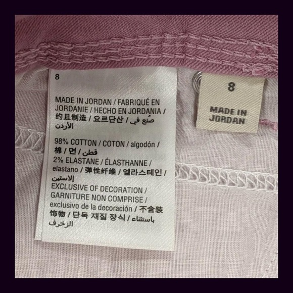 Style & Co Straight Leg French Orchid High Rise Tummy Control Jeans - Picture 8 of 10